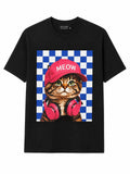 Camisetas Gráficas Animal Chic