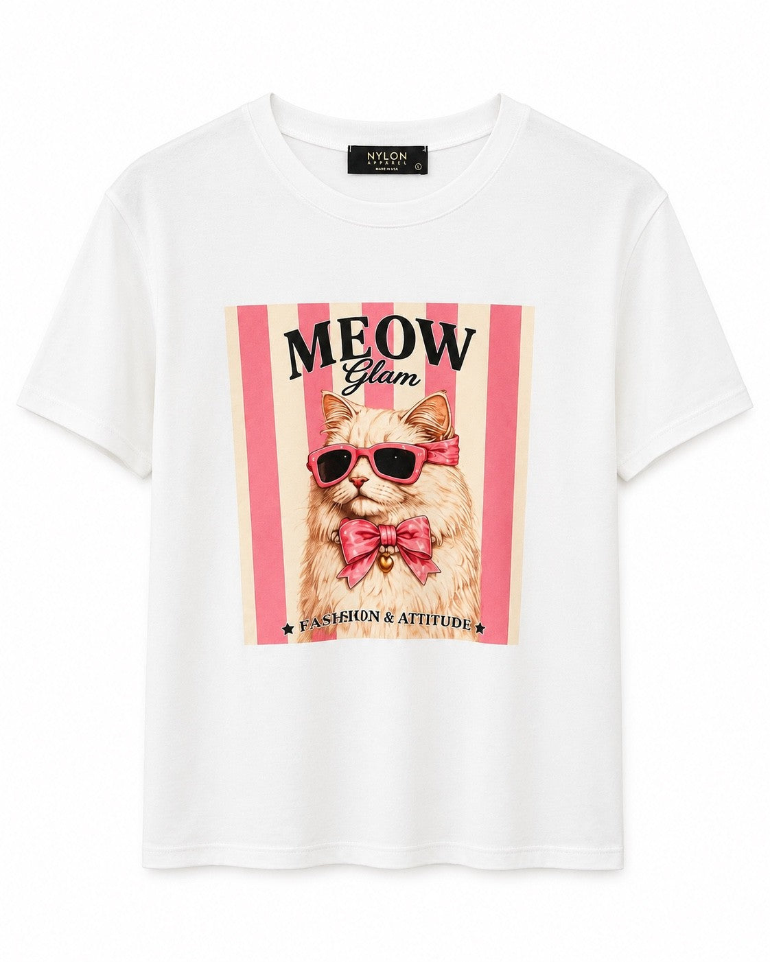 Camisetas Gráficas Animal Chic