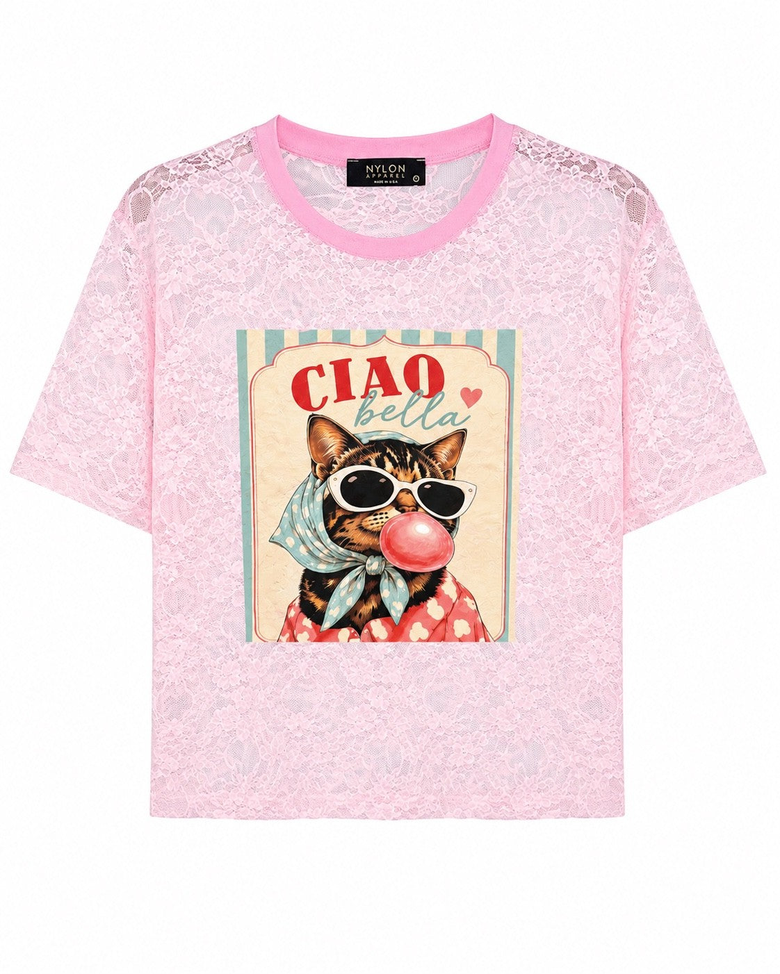 Camisetas Gráficas Animal Chic