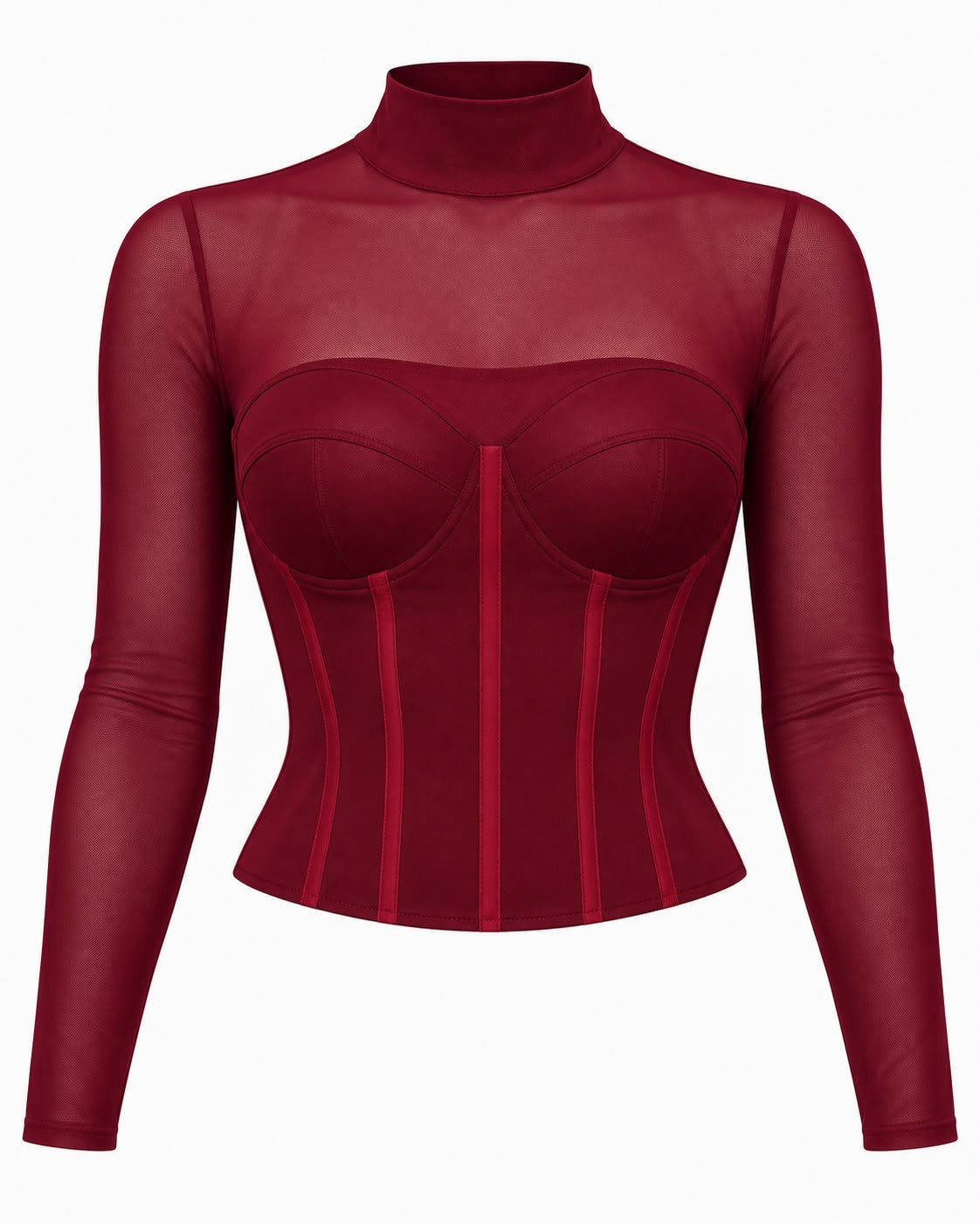 Top Corset de Malla
