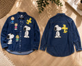 Camisa denim Snoopy