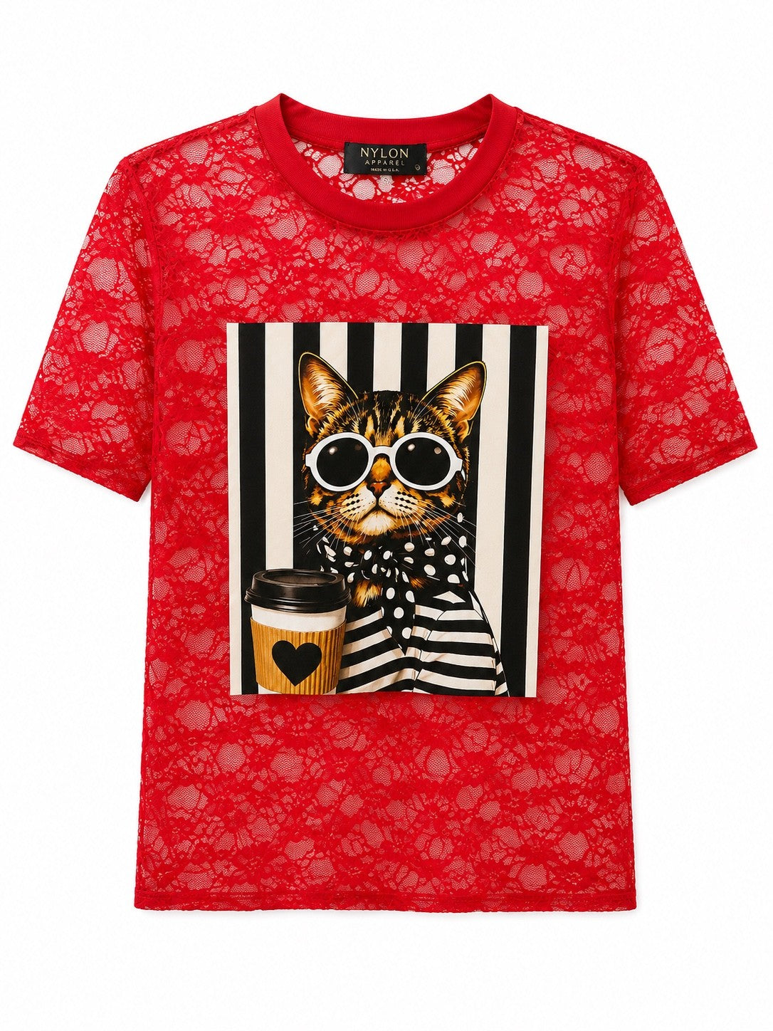 Camisetas Gráficas Animal Chic