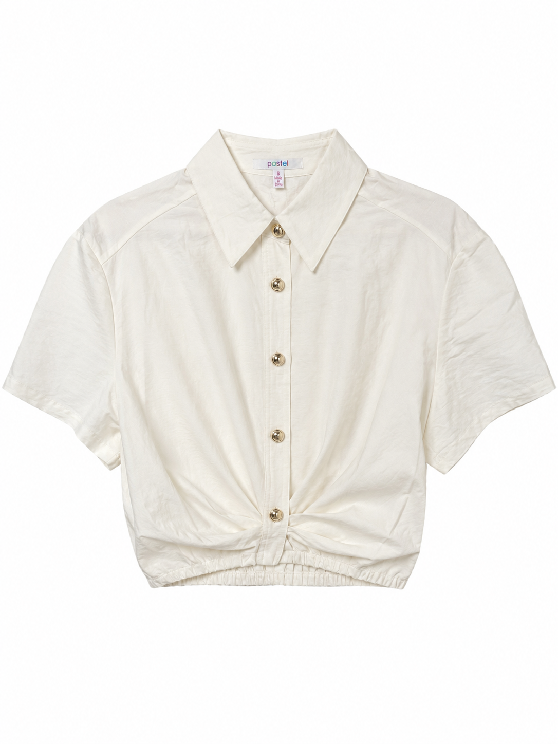 Blusa Boton Dorado