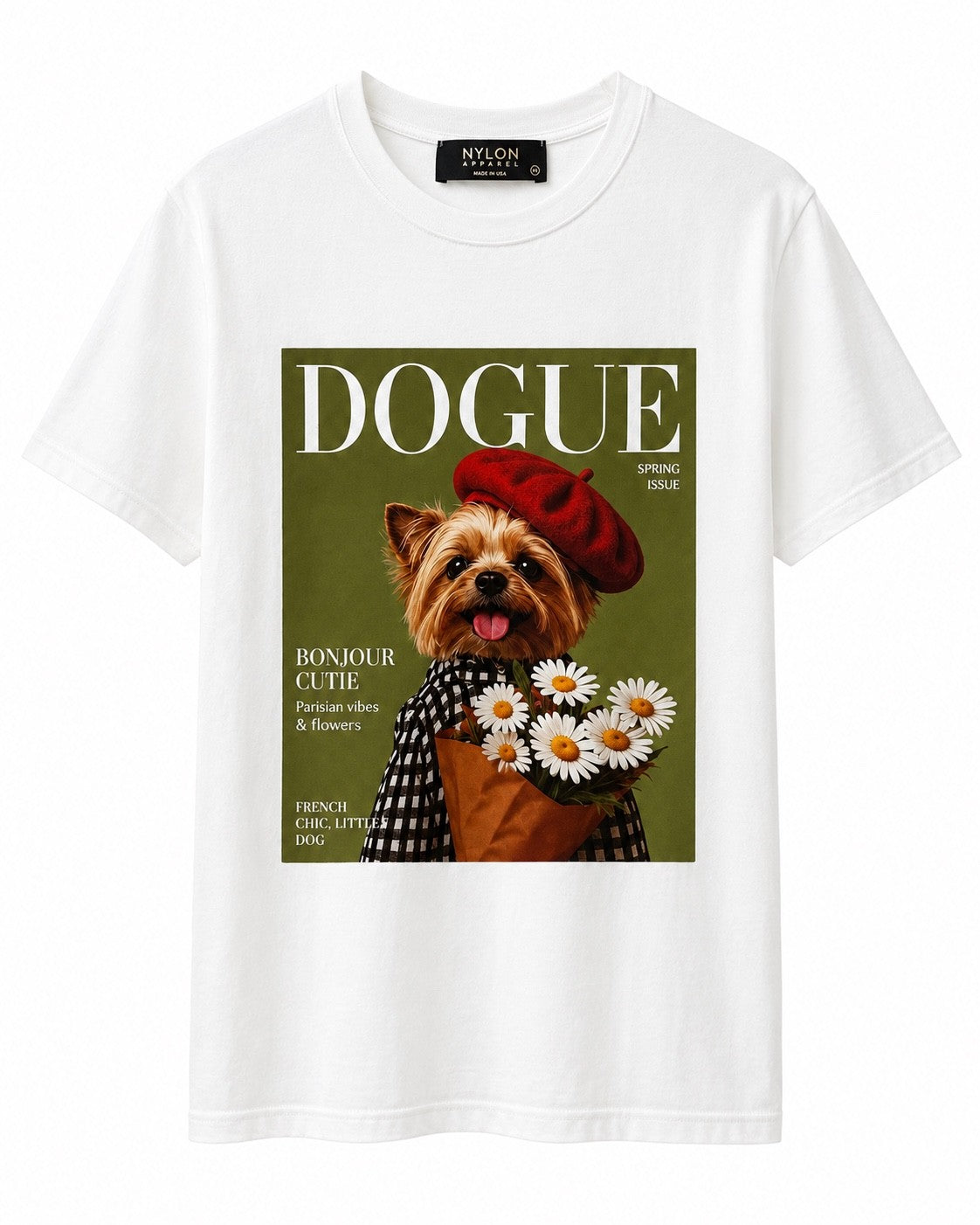Camisetas Gráficas Animal Chic